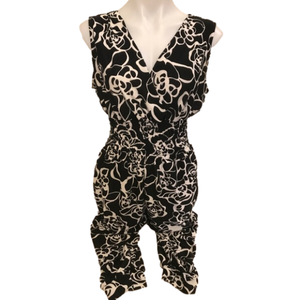 Impress Black and White Jumpsuit